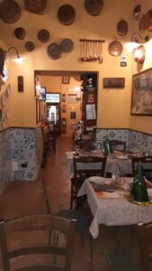 inside trattoria chanteclers